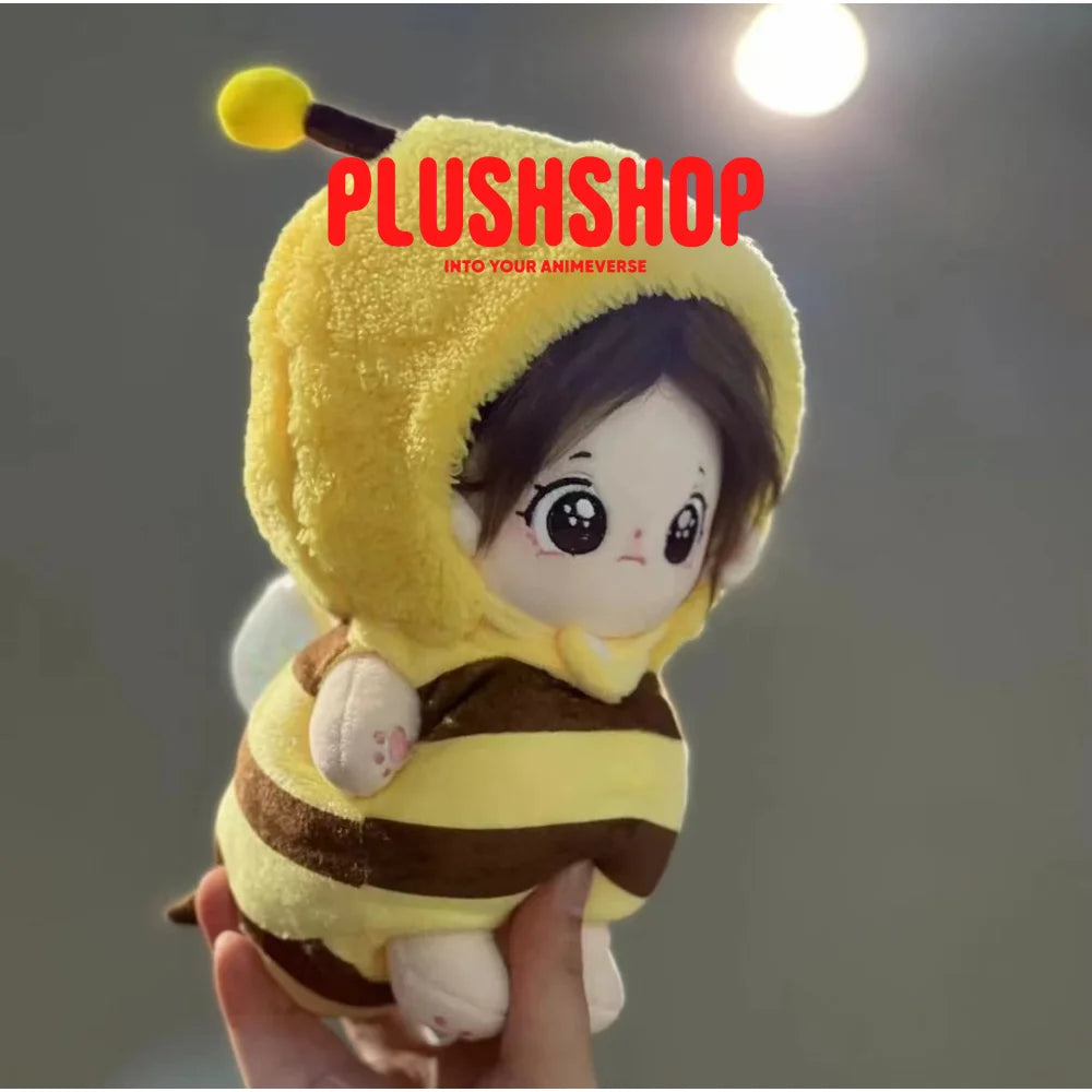 10Cm/20Cm Doll Plush Clothes Cute Bee Outfits