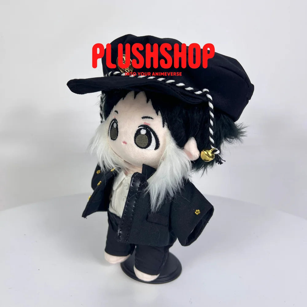 20Cm Bungo Stray Dogs Akutagawa Ryunosuke Stuffed Plushie Outfit Changeable 玩偶