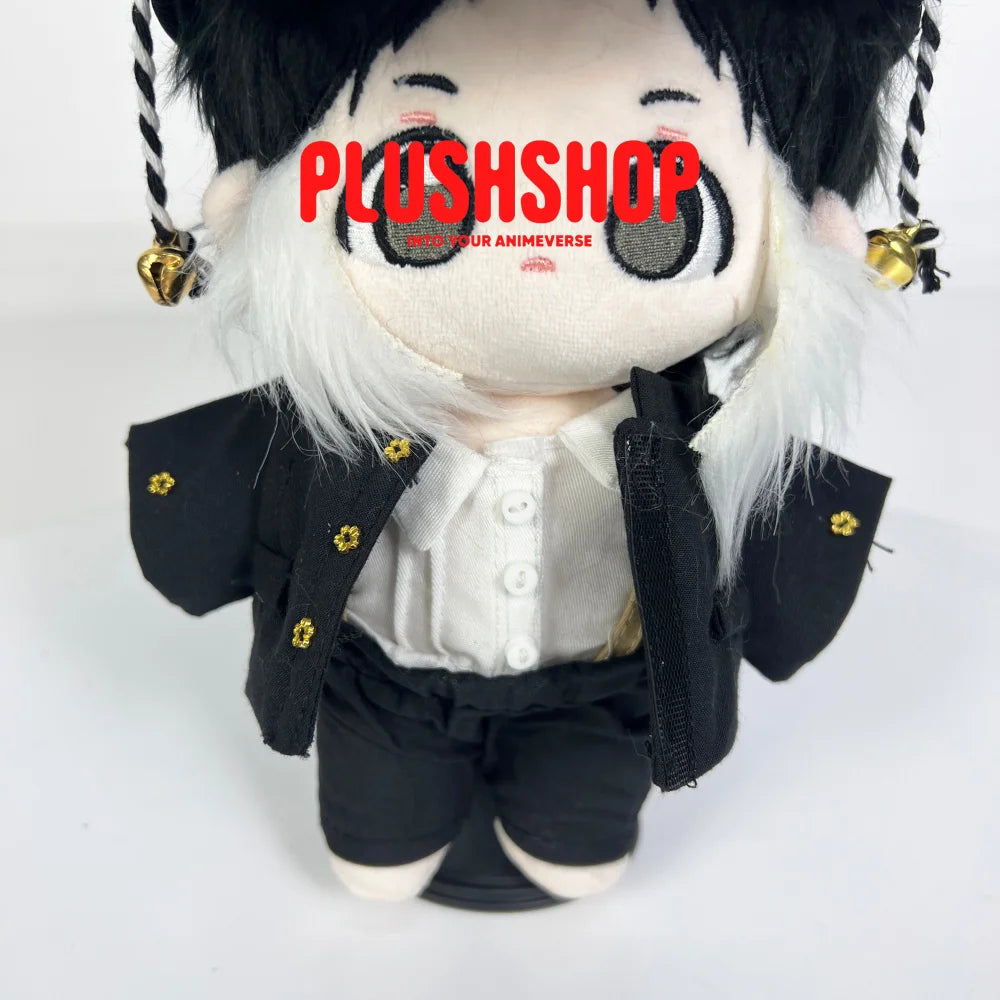 20Cm Bungo Stray Dogs Akutagawa Ryunosuke Stuffed Plushie Outfit Changeable 玩偶