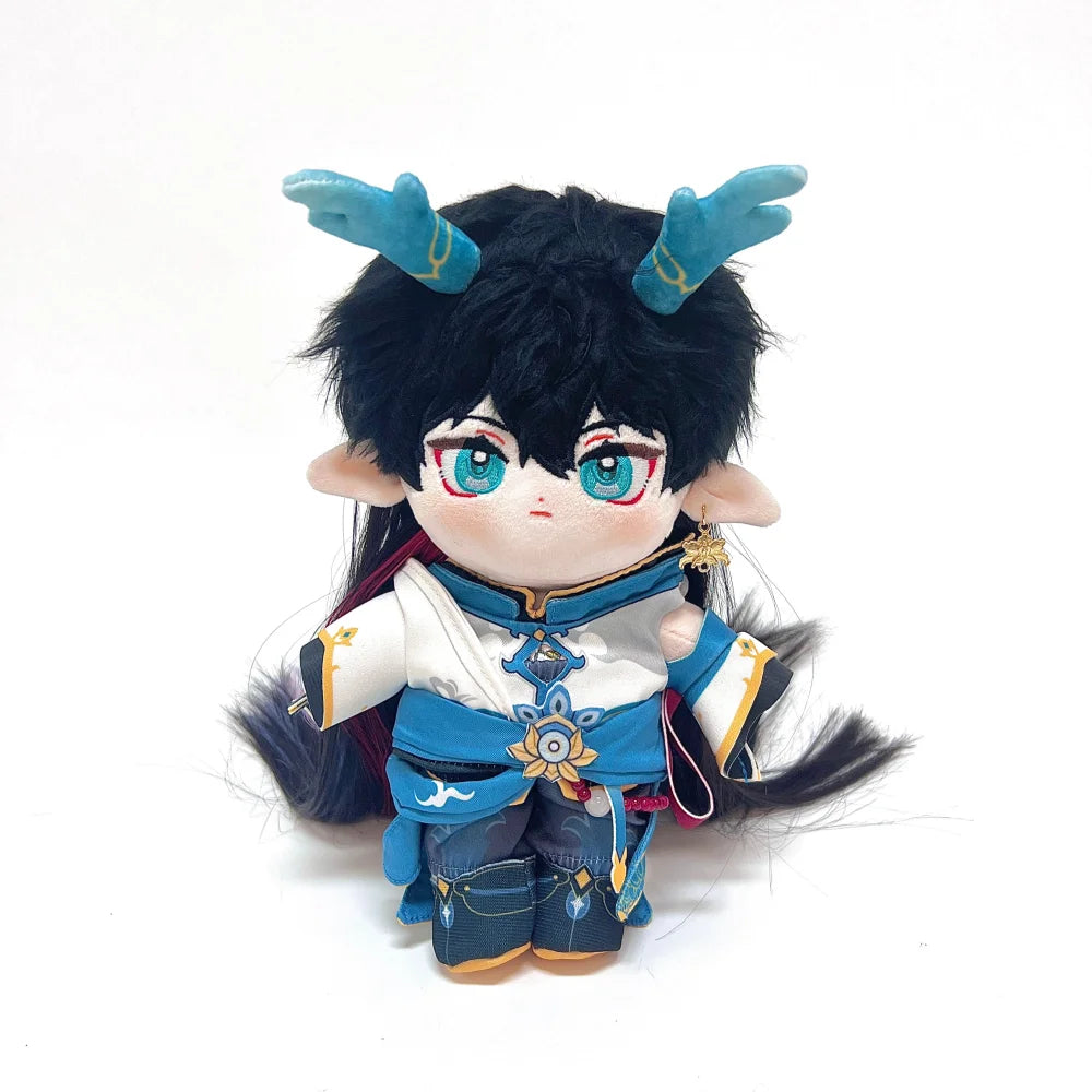 Honkai Starrail Danheng Imbibitor Lunae Plush Cute Doll Outfit Changeable Naked Doll+Oufit 玩偶