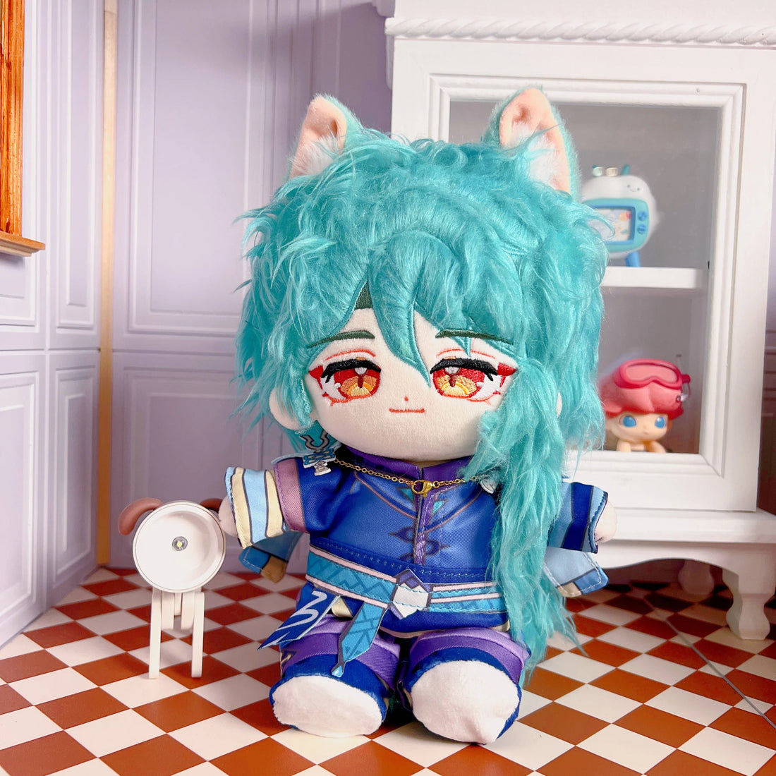 20Cm Genshin Baizhu Plushies Cotton Doll Cute Toys(Pre-Order Ship Within 20 Days)