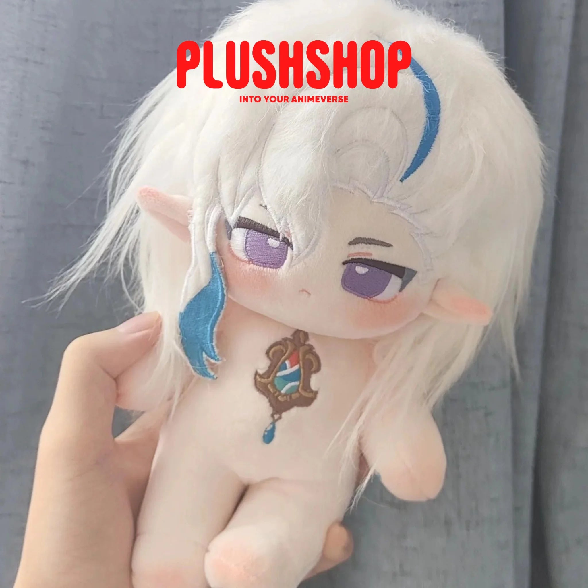 20cm Genshin Impact Neuvillette Plush Cute Doll Outfit Changeable – PLUSH  SHOP