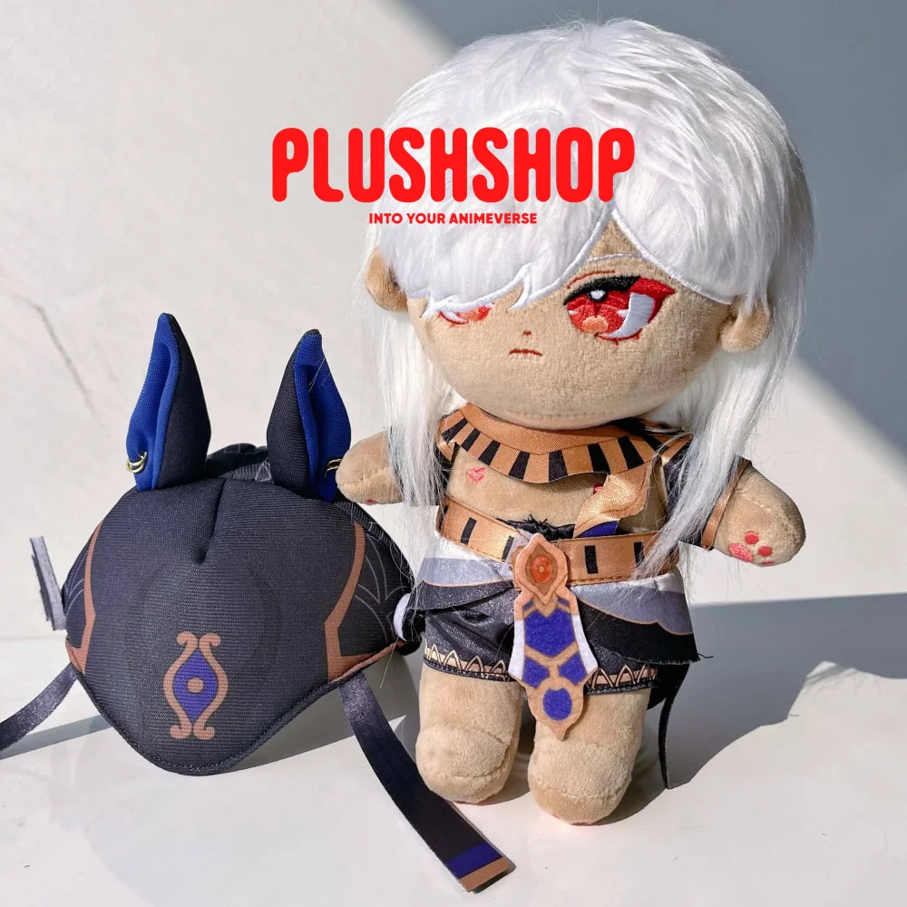 20Cm Genshin Stuffed Plushie Cyno Figure Outfit Changeable