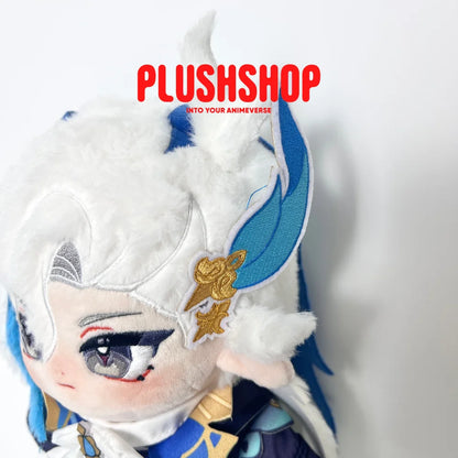 20Cm Genshin Impact Neuvillette Plush Cute Doll Outfit Changeable 玩偶