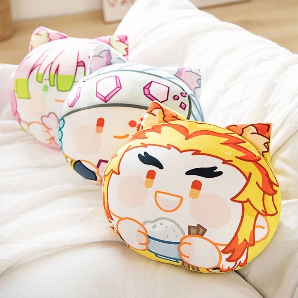 35Cm Demon Slayer Cute Pillow Plush Gift 抱枕