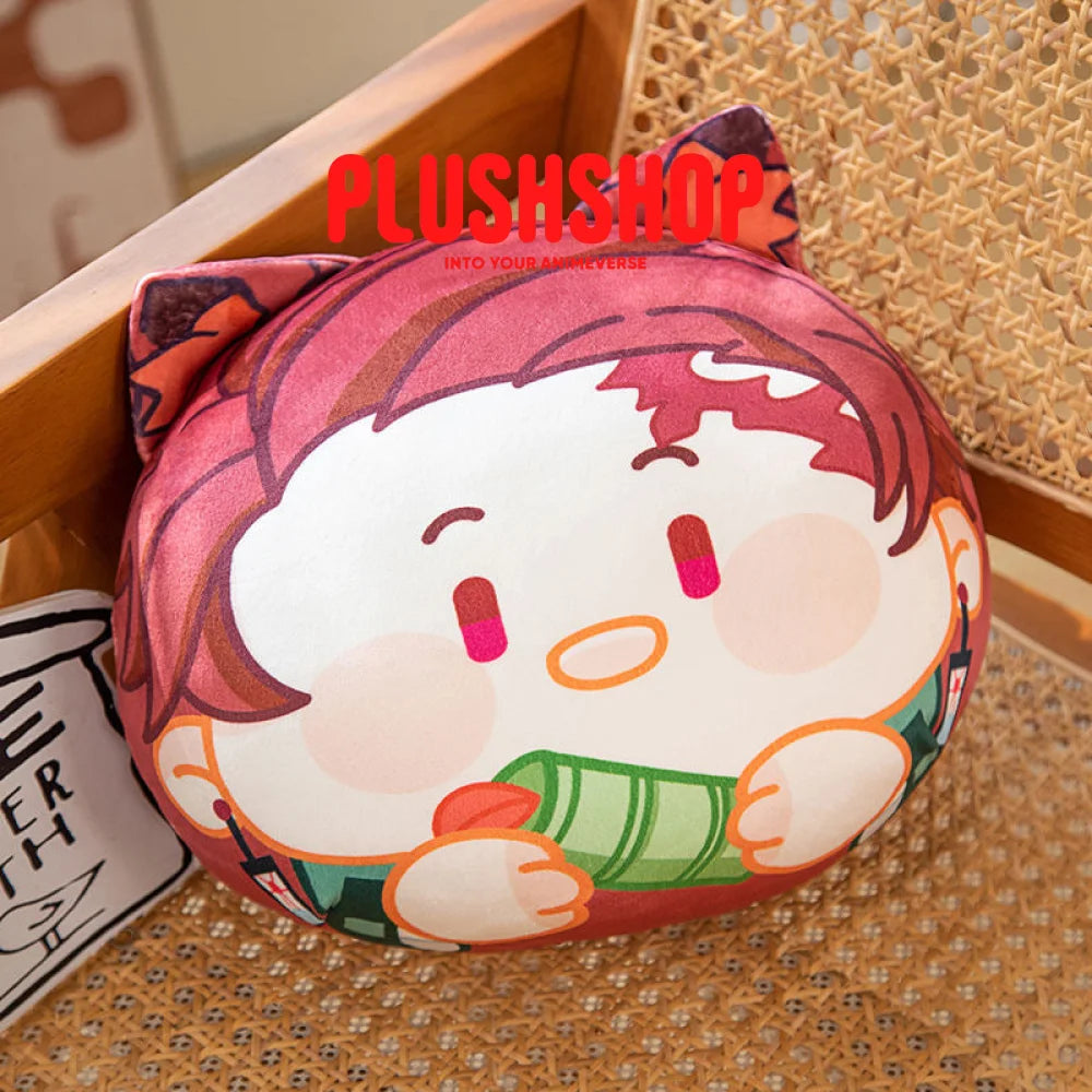 35Cm Demon Slayer Cute Pillow Plush Gift Kamado Tanjirou 抱枕