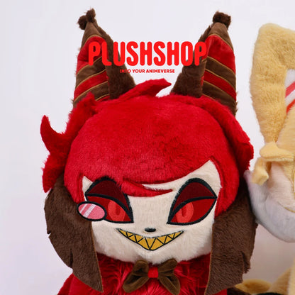 45Cm Alastor &amp; Lucifer Meow Combo Pack Hazbin Hotel 玩偶