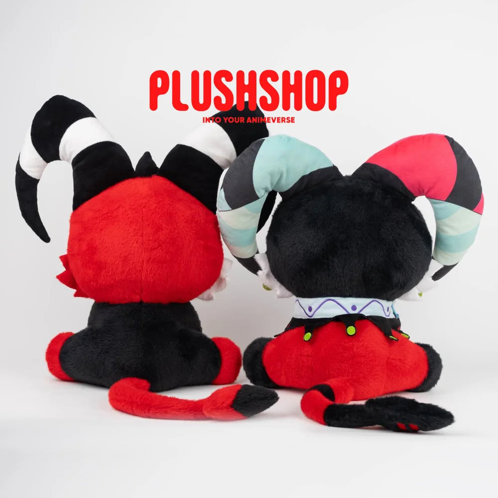 45Cm Fizzarolli &amp; Blitzo Meow Combo Pack Helluva Boss 玩偶