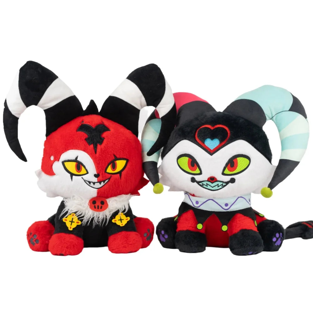 45Cm Fizzarolli &amp; Blitzo Meow Combo Pack Helluva Boss 玩偶