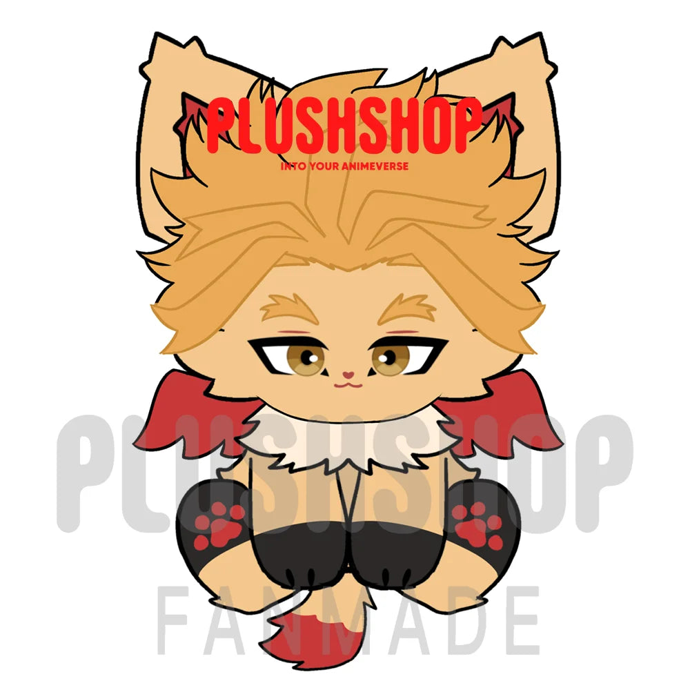 Hawks Meow My Hero Academia Fanmade Art Pre Order Deposit 45Cm 玩偶