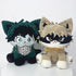 45Cm Izuku & Bakugo Meow Combo Pack Meow(Pre - Order) 玩偶