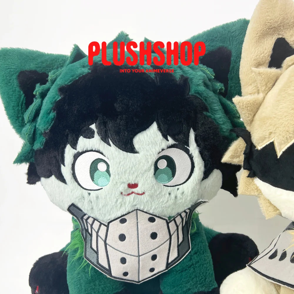 45Cm Izuku &amp; Bakugo Meow Combo Pack 玩偶