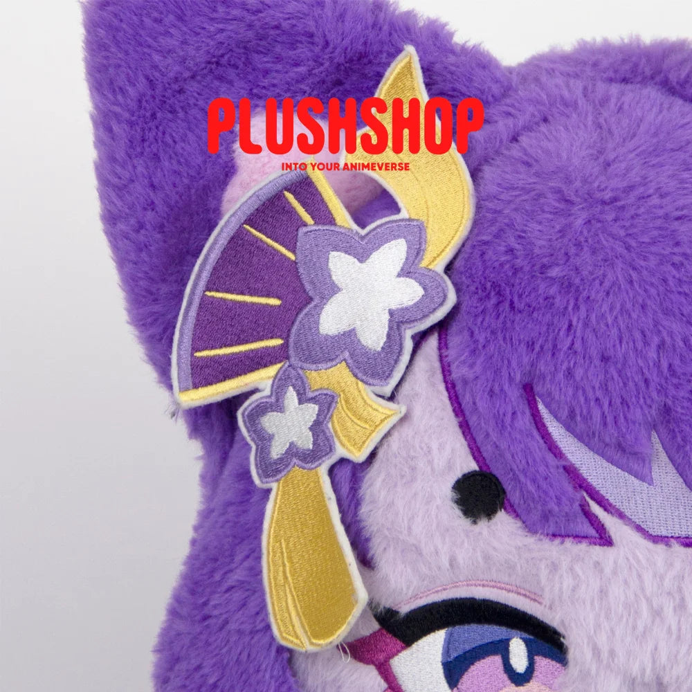 「In Stock」45Cm Genshin Cat Raiden Plush Raidenmeow Cute Puppet 玩偶