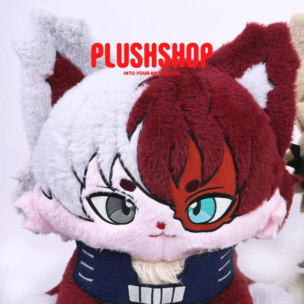 45Cm Shoto &amp; Bakugo Meow Combo Pack Mha 玩偶