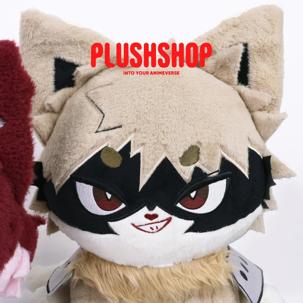 45Cm Shoto &amp; Bakugo Meow Combo Pack Mha 玩偶