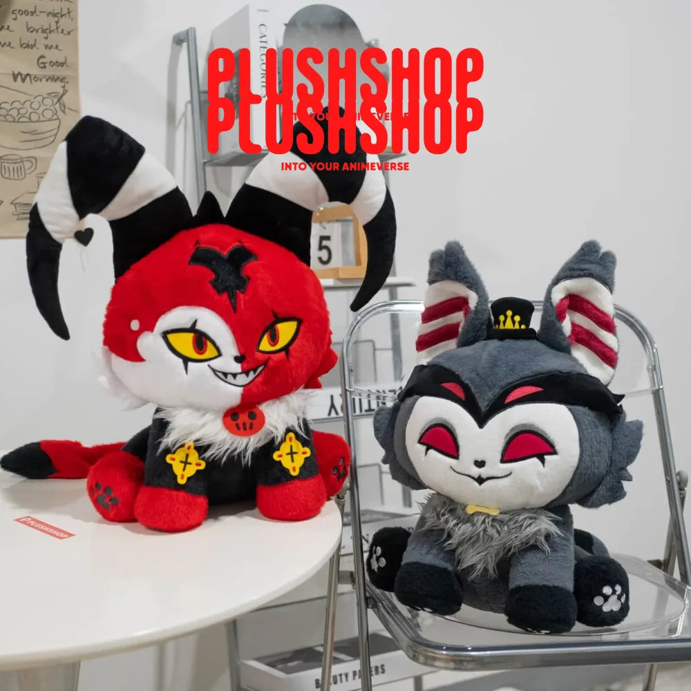 45Cm Stolas &amp; Blitzo Meow Combo Pack Helluva Boss 玩偶