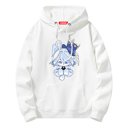 Furina Meow Creative Hoodie Genshin / M 衣服