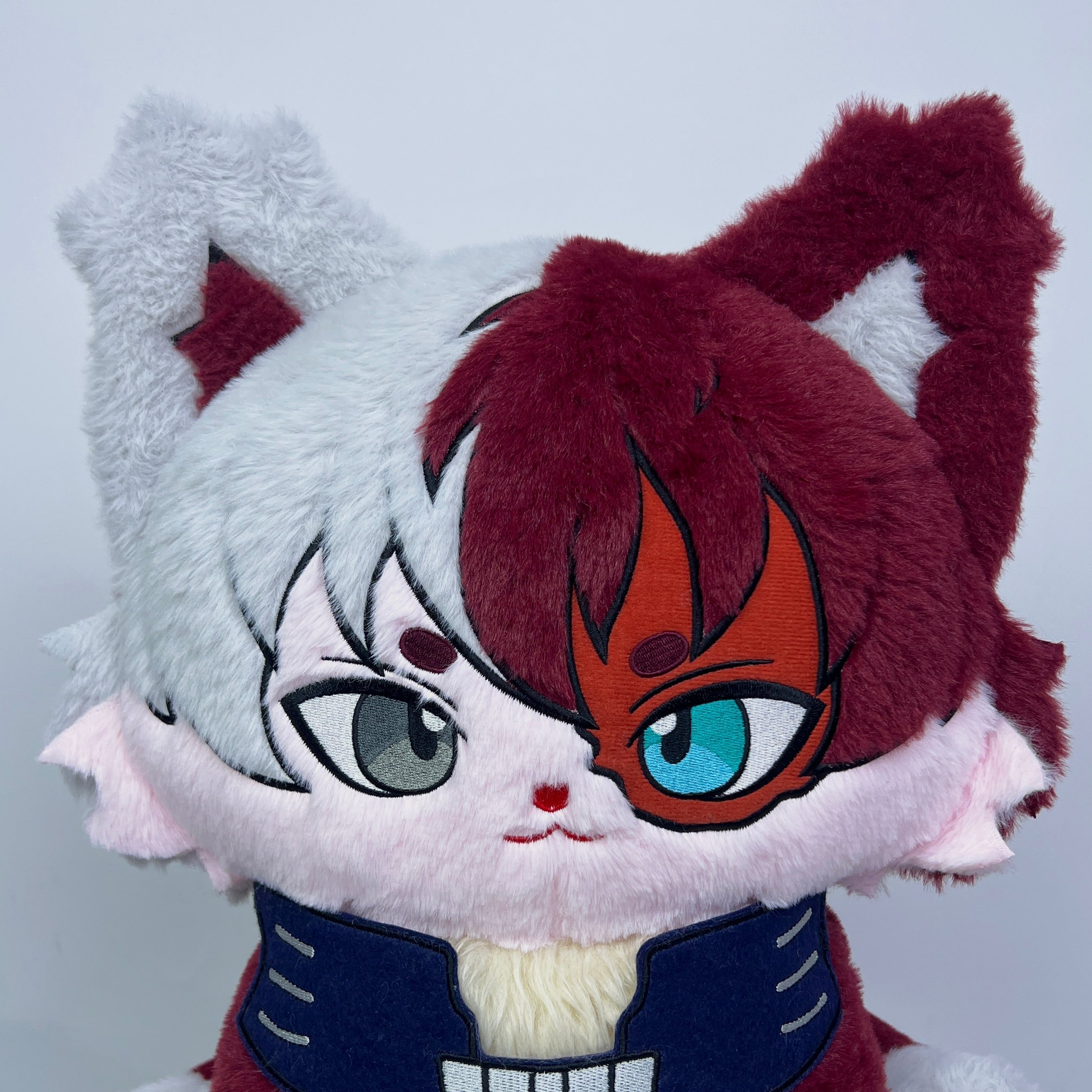 45Cm Todoroki Shoto Meow Mha 玩偶