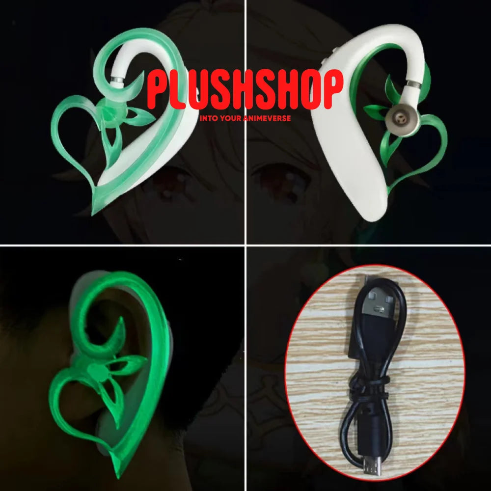 Akasha Headphone (1Pc) Accessories Luminous Cos Bluetooth Headset