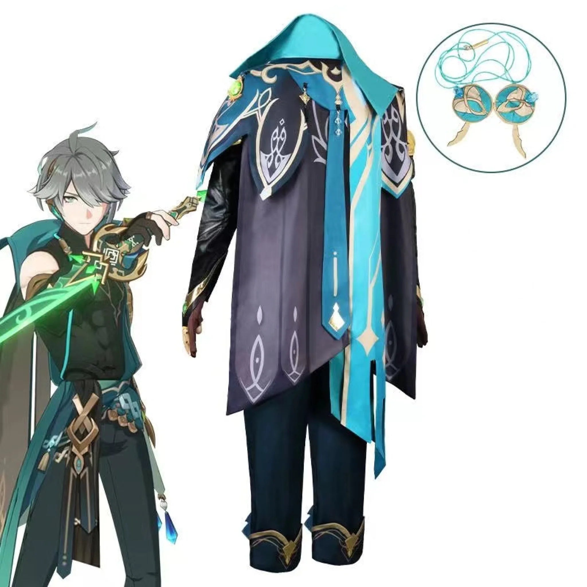 Genshin Impact Alhaitham Cosplay Outfit Clohes