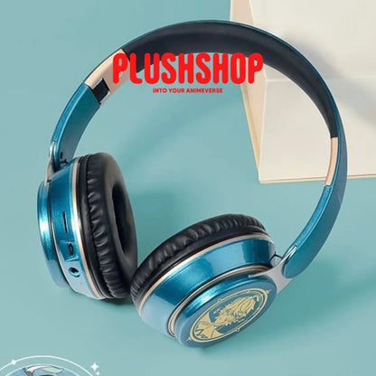 Genshin Alhaitham Headphone Wireless With Microphone Hifi Stereo Foldable Lightweight Headset