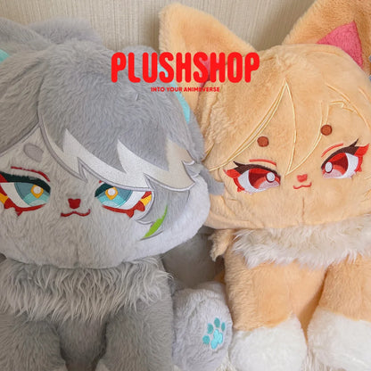 Genshin Impact Alhaithammeow &amp; Kavehmeow Plushie Combo Pack(Pre Order Ship Within 20 Days)