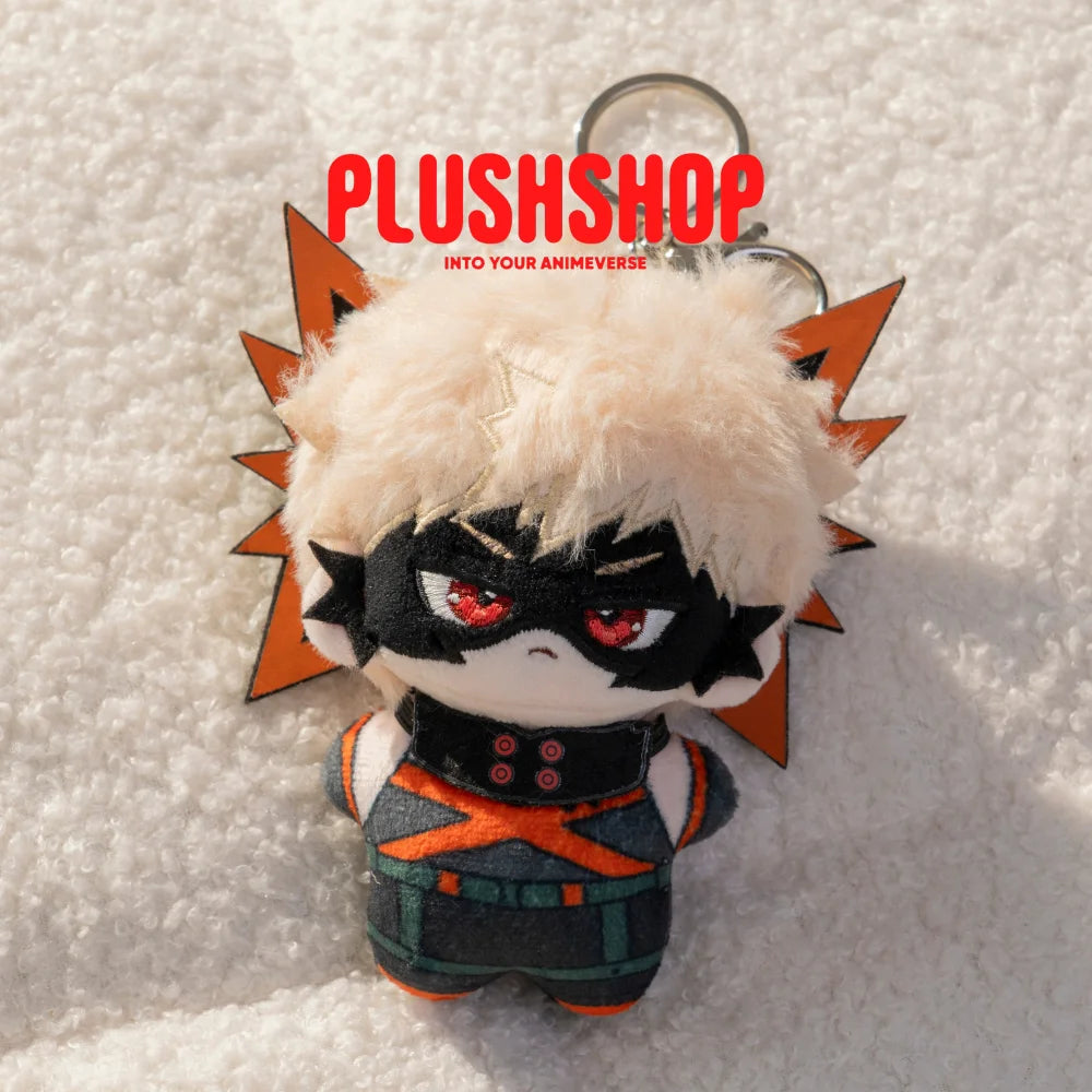 Bakugo Plush Doll Keychain MHA (4IN) Bakugo (Pre-order:Ship at Mar 15-30) 玩偶