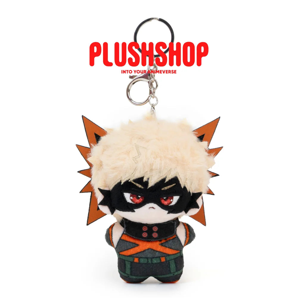 Bakugo Plush Doll Keychain MHA (4IN) Bakugo (Pre-order:Ship at Mar 15-30) 玩偶