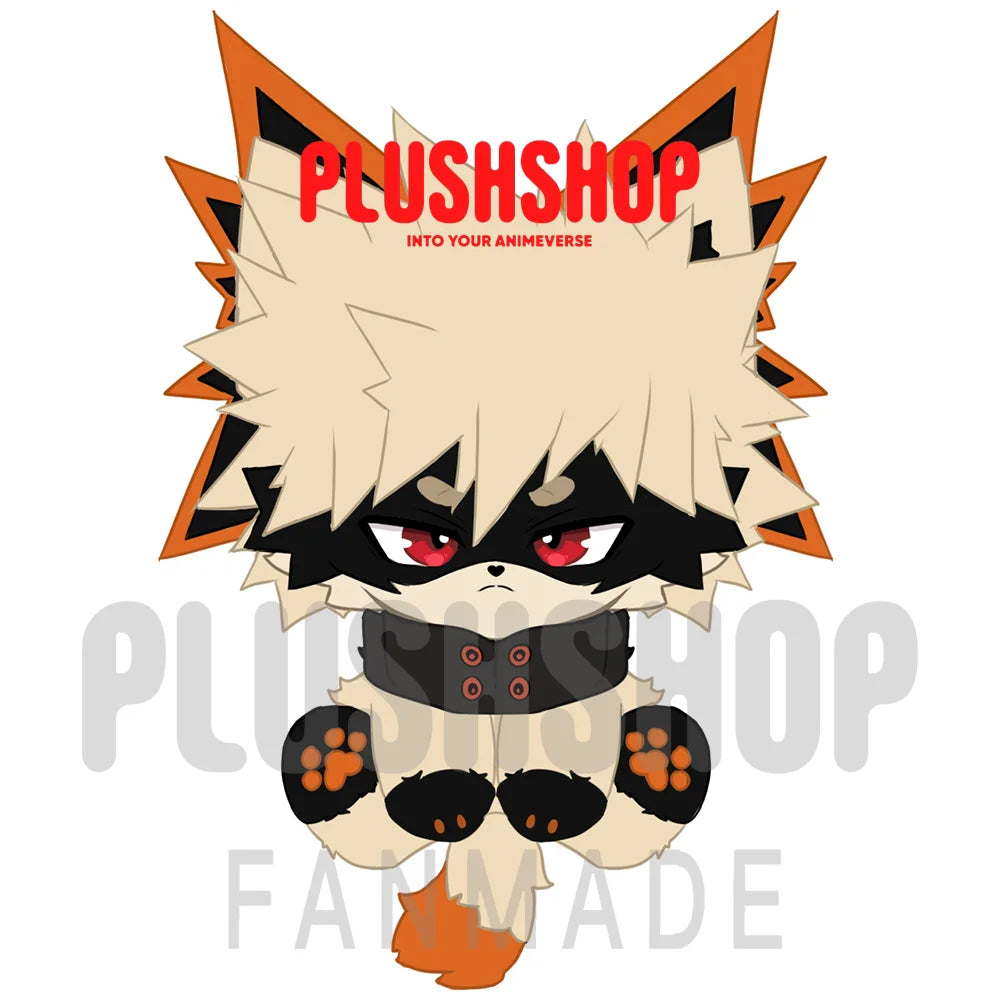 45Cm Bakugomeow My Hero Academia Art Pre Order Deposit 玩偶