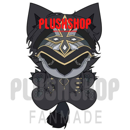 45Cm Capitanomeow Genshin Impact Art Pre Order Deposit 玩偶