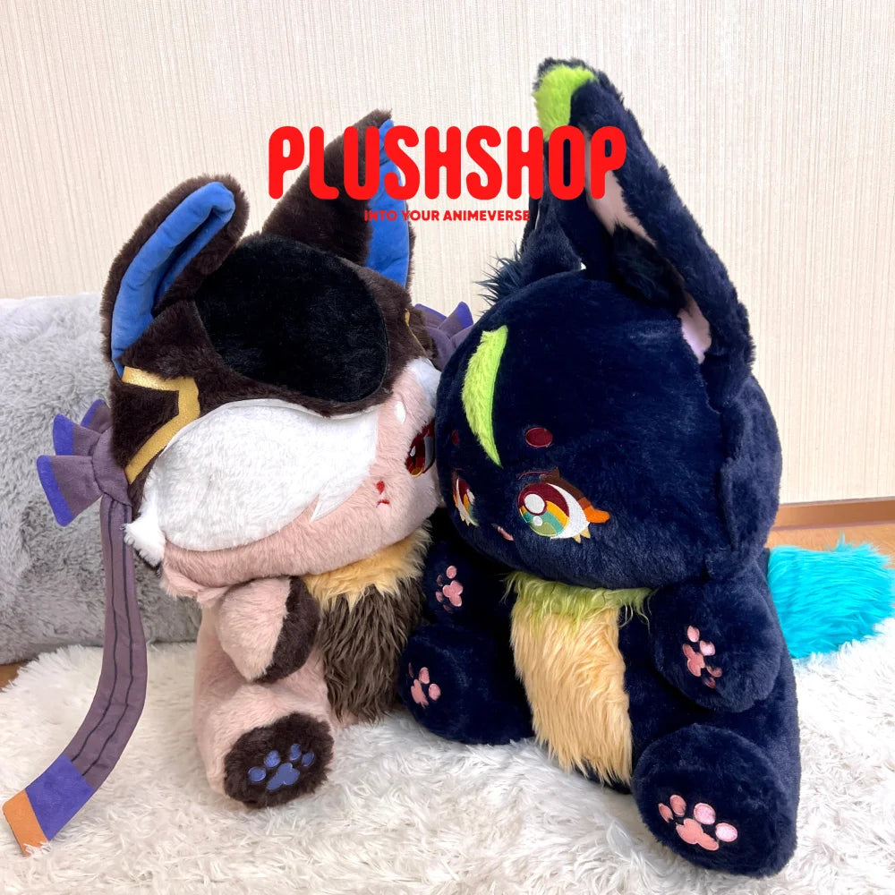 Genshin Impact Cynomeow &amp; Tighnarimeow Plushie Combo Pack(Pre Order Ship Within 20 Days)