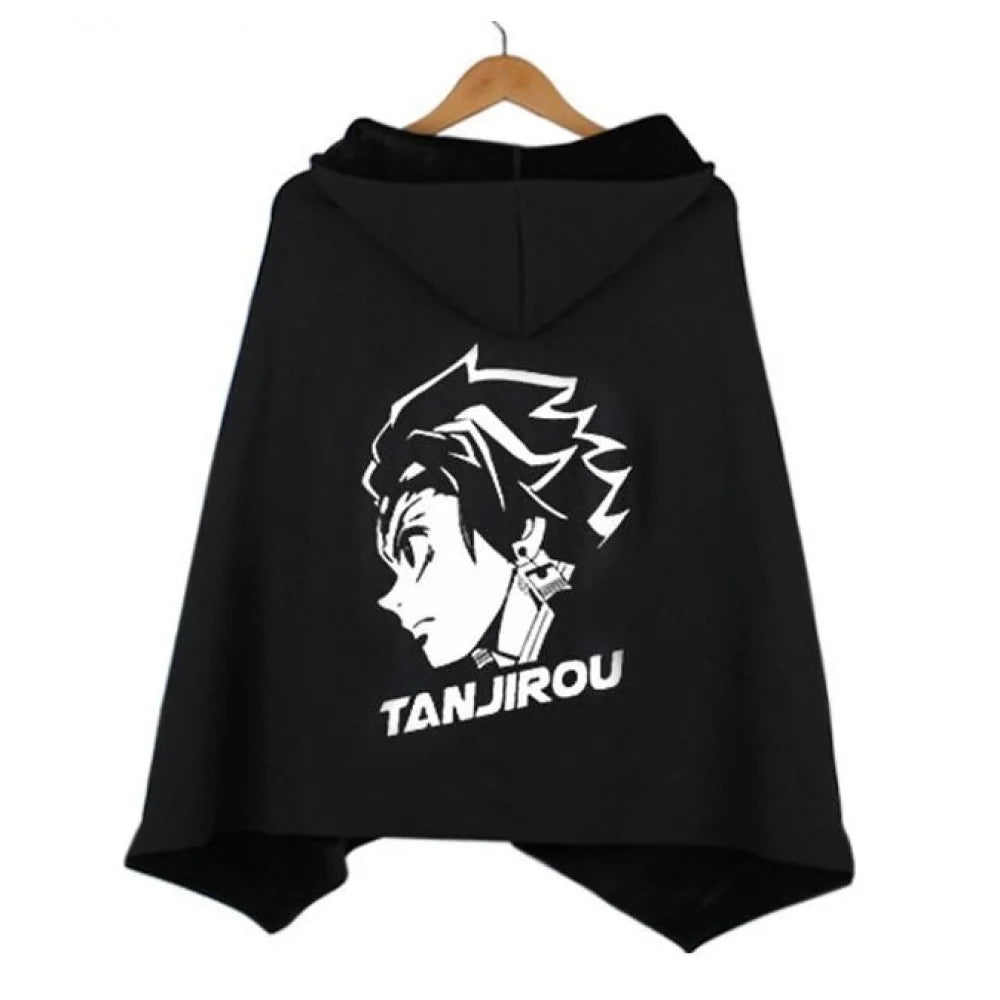 Demon Slayer Blanket With Hat