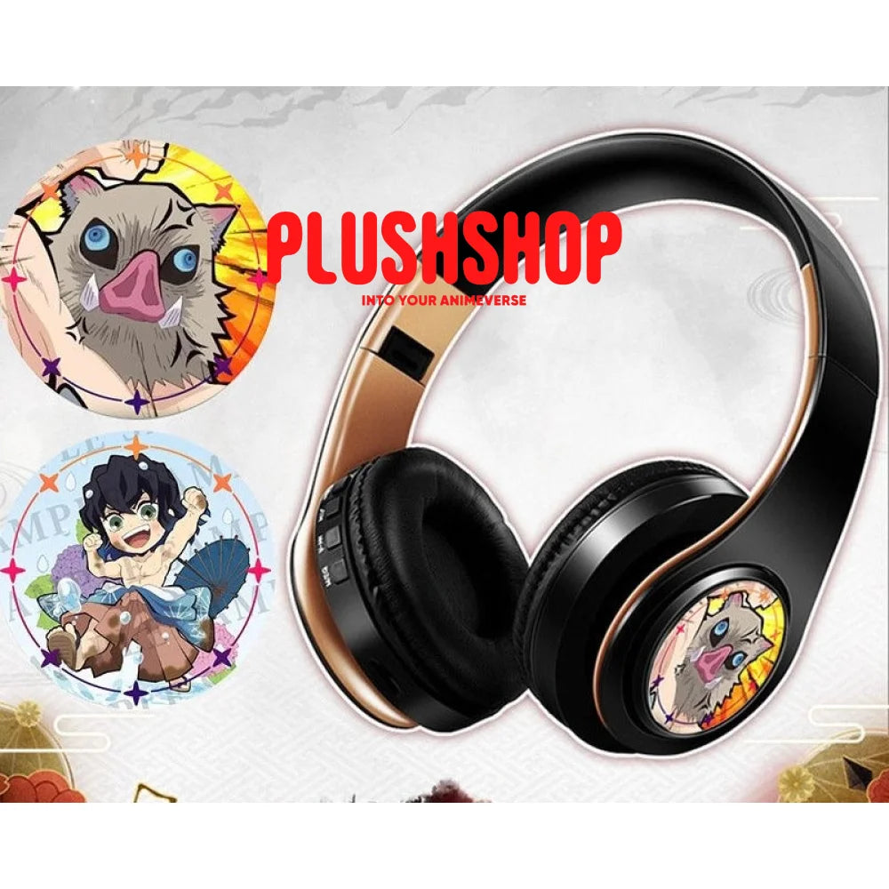 Demon Slayer Inosuke Hashibira Headphone 耳机