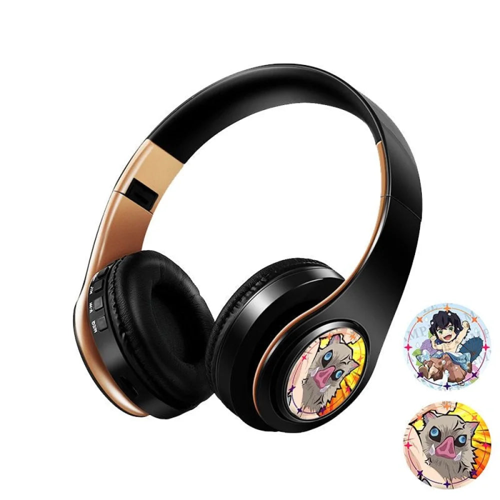 Demon Slayer Inosuke Hashibira Headphone 耳机