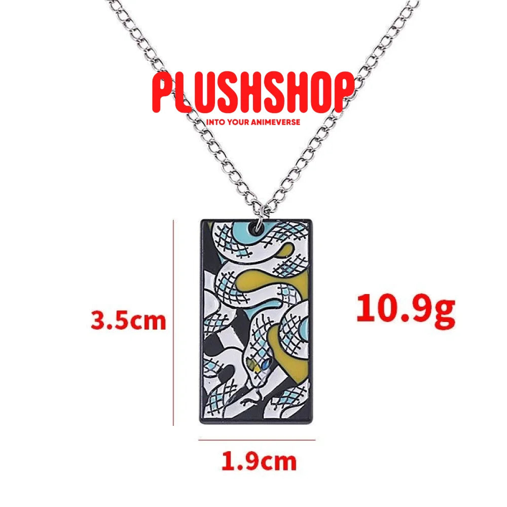 Demon Slayer Tanjirou Rengoku Necklace