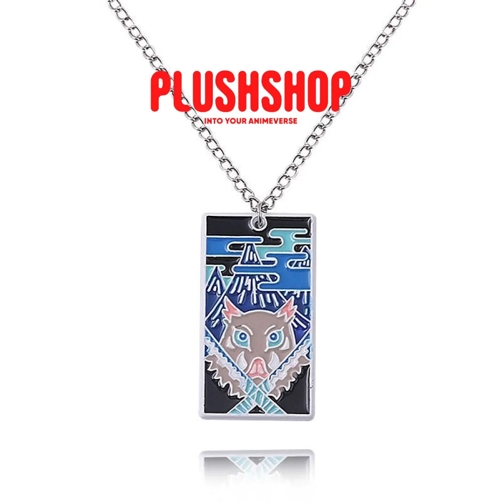 Demon Slayer Tanjirou Rengoku Necklace Hashibira Inosuke N970