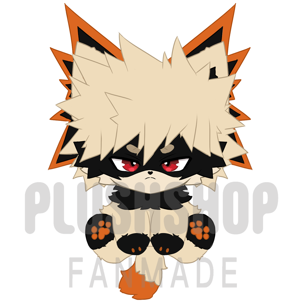 45Cm Bakugomeow My Hero Academia 玩偶