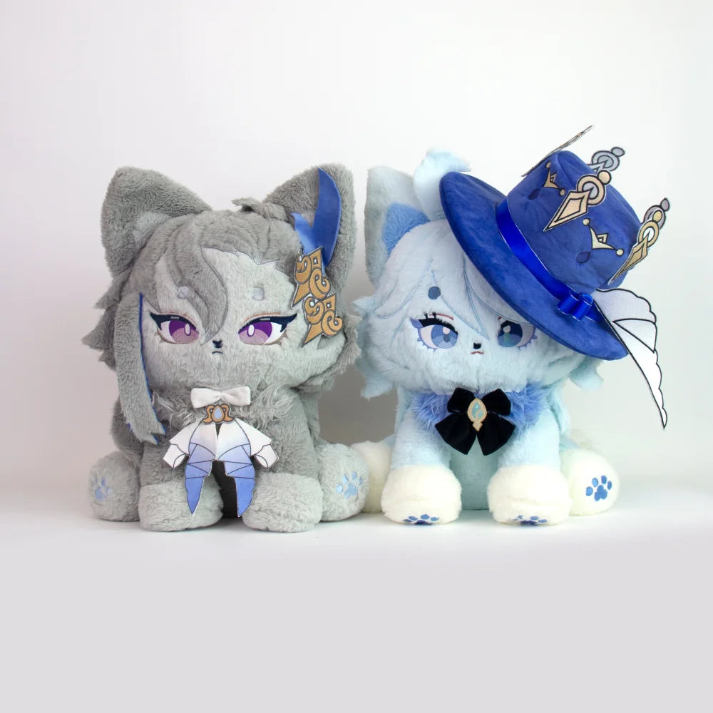 Genshin Impact Furinameow &amp; Neuvillettemeow Plushie Combo Pack(Pre-Order 45Cm