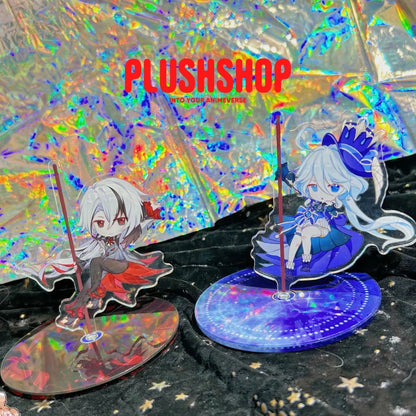 Genshin Impact Characters Rotating Acrylic Standee