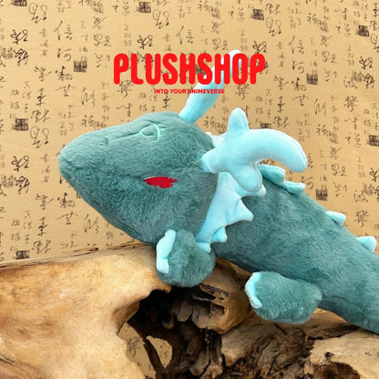 Genshin Impact &amp;Honkai Starrail Characters Zhongli Danheng Themed Dragon-Shaped Pillow