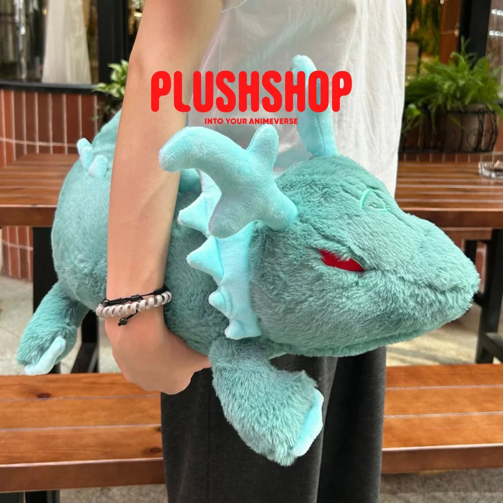 Genshin Impact &amp;Honkai Starrail Characters Zhongli Danheng Themed Dragon-Shaped Pillow