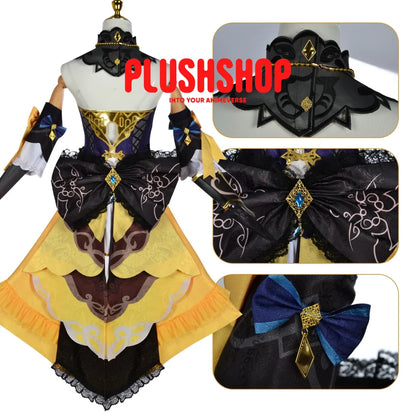 Genshin Impact Navia Cosplay Costume Full Set Cosplay 套装