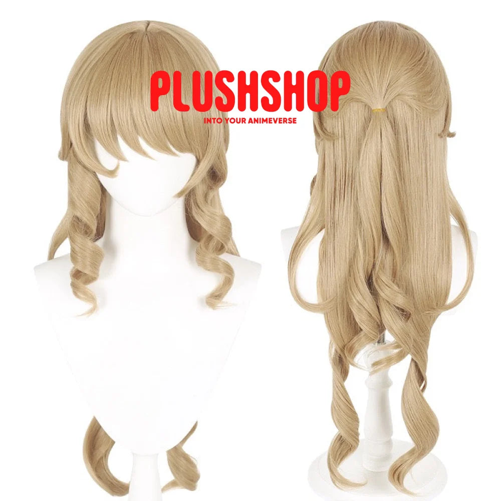 Genshin Impact Navia Cosplay Costume Full Set Wig Only / Xs Cosplay 套装