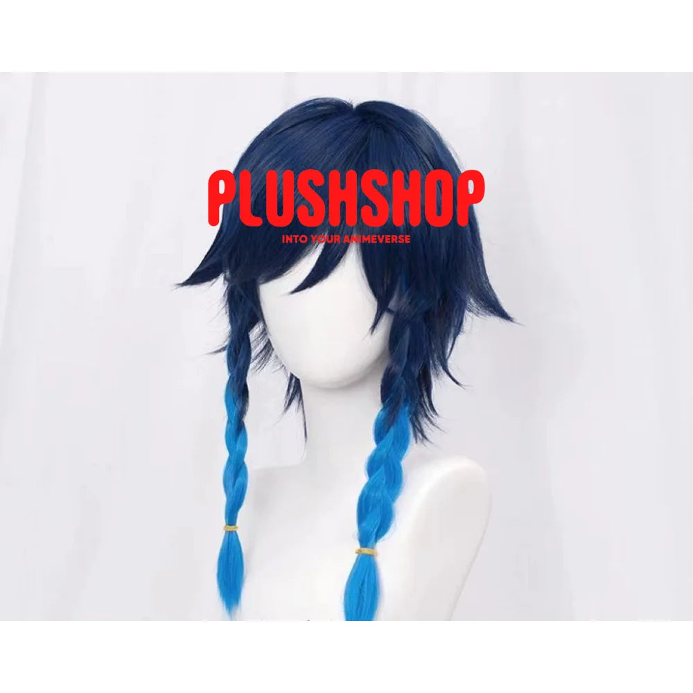 Genshin Impact Venti Cosplay Outfit Costume Wig