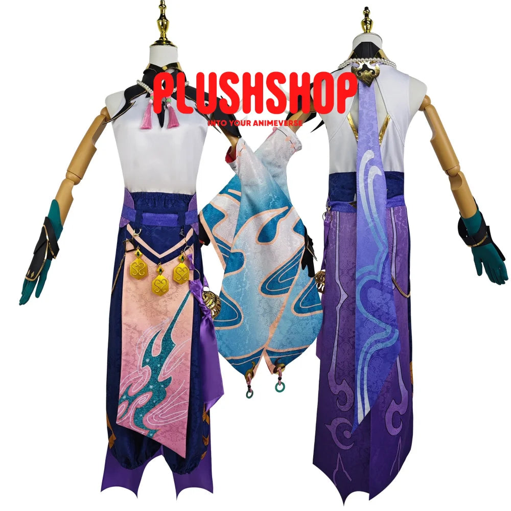 Genshin Impact Xiao Cosplay Costume Full Set Cosplay 套装