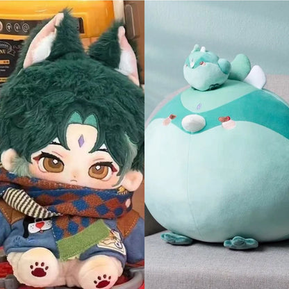 Genshin Impact Xiao&amp;Xiao Puppet Scarameow Plushie Combo Pack