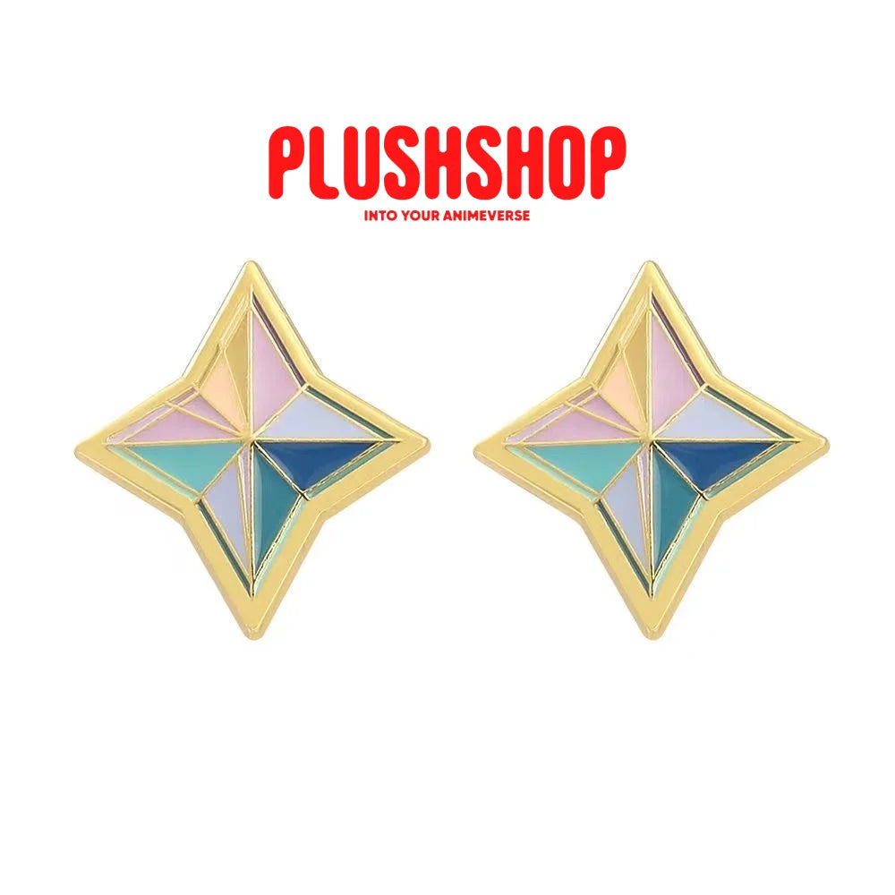 Genshin Primogem Designed Earrings Earphone Accessories 4