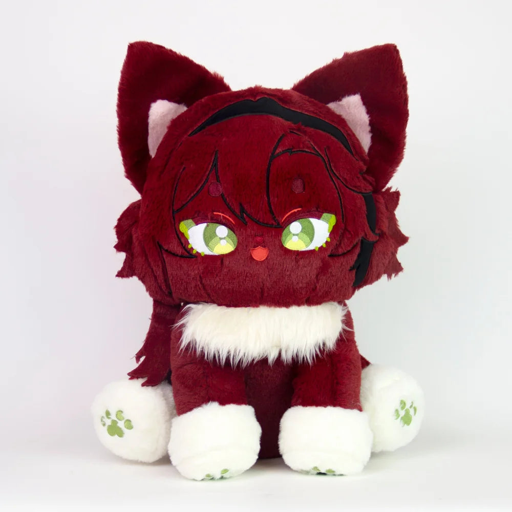 In Stock45Cm Genshin Cat Heizou Plush Heizoumeow Cute Puppet 45Cm