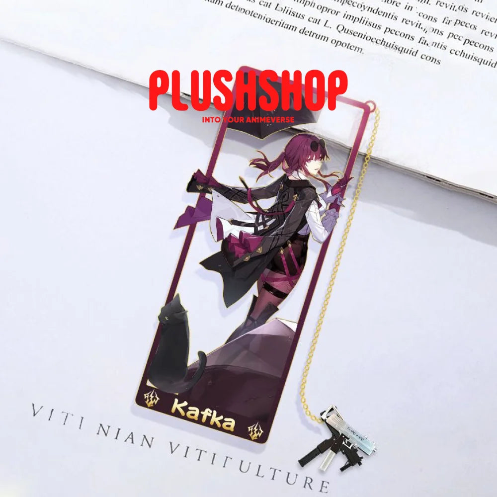 Honkai Starrail Character Metal Bookmark 书签