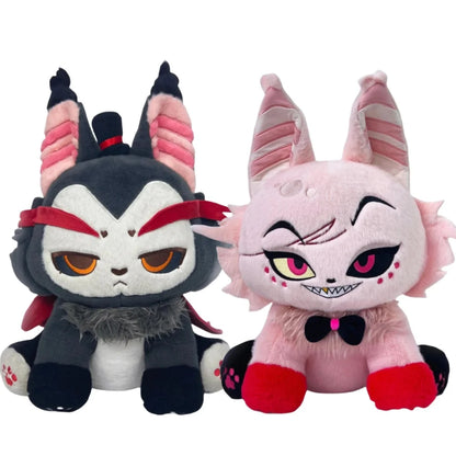 Husk &amp; Angel Meow Combo Pack Hazbin Hotel 玩偶